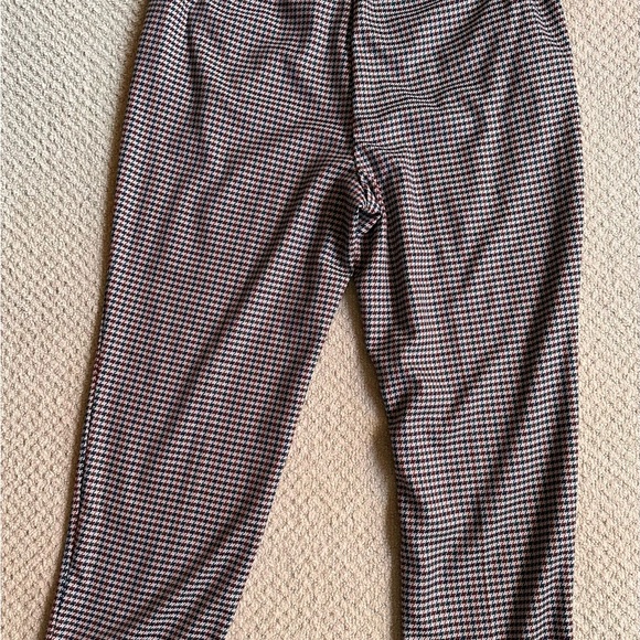 NWT J.jill houndstooth leggings Pants plaid cuffed size 16 petite women - Picture 8 of 12